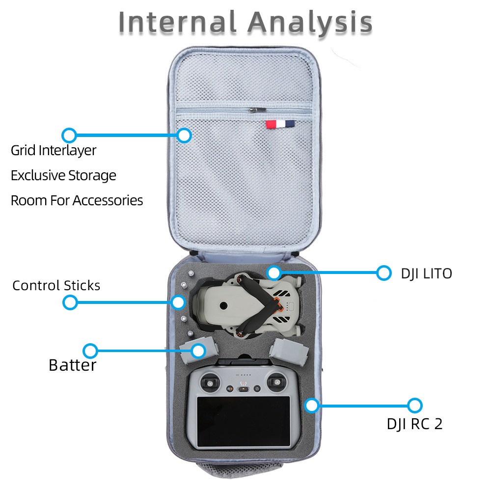 For DJI Lito 1/Lito X1 Portabl - Rc Helicopter Bag review and price